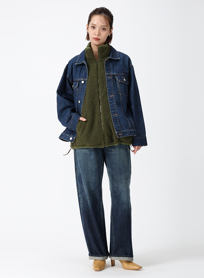 ジャケット・アウター CHINO DENIM DOCKING JACKET AMERI 2WAY CHINO DENIM DOCKING JACKET
