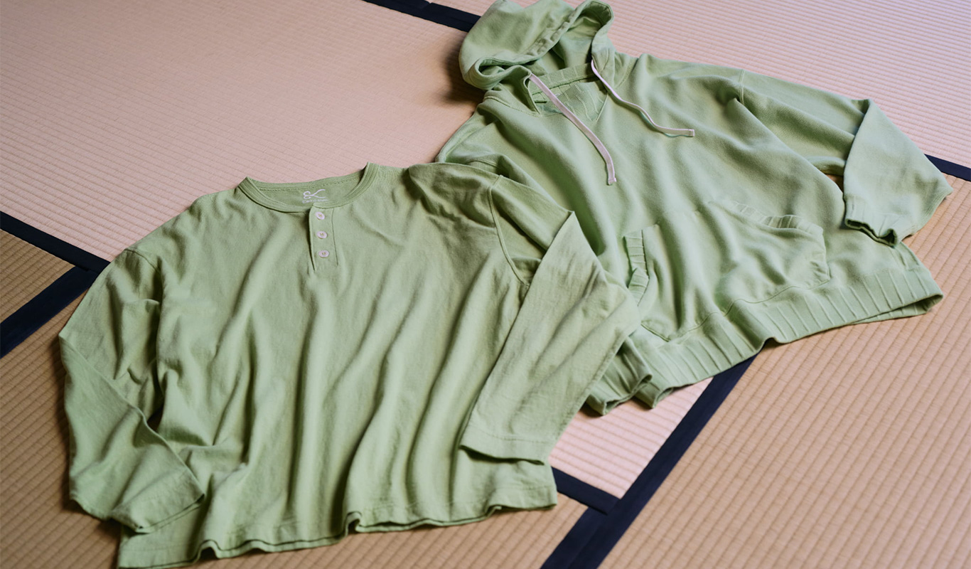 SPRING’25 a IN U COLLECTION - “SLUB LS TEE & HENLEY LS TEE”