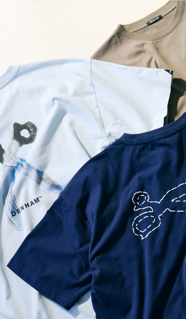 【美品】✨デンハム  希少 レア デニム アートカムズファーストコラボ 美品】✨デンハム 希少 レア デニム アートカムズファーストコラボ