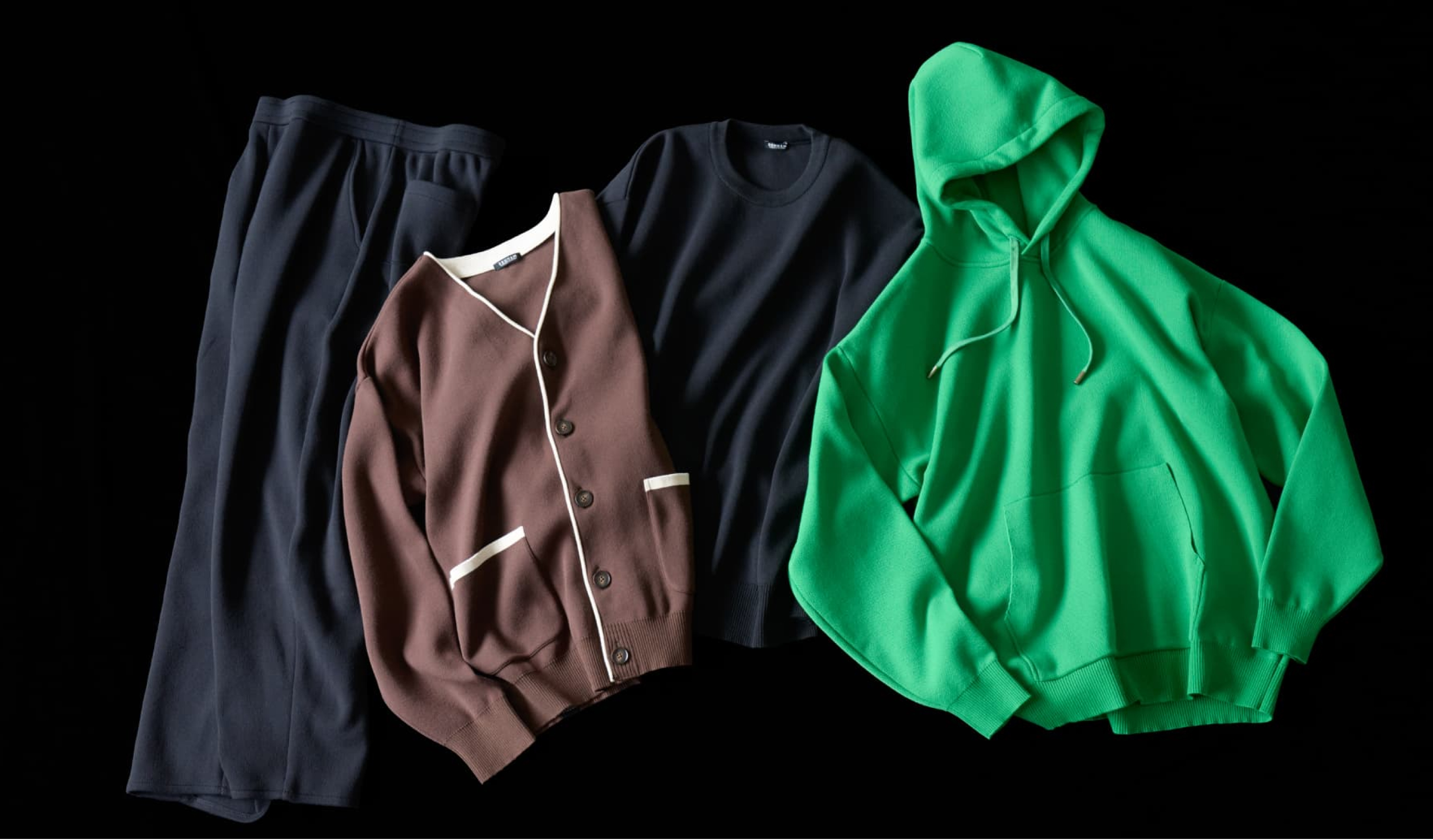 PRM KNIT HOODY & PRM KNIT CREW